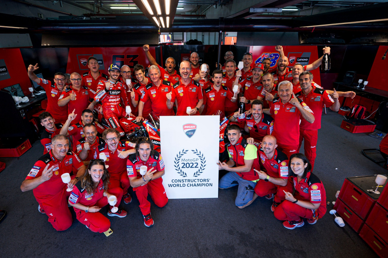 MotoGP – Η Ducati κατέκτησε τον τίτλο Κατασκευαστών 5 αγώνες πριν το τέλος